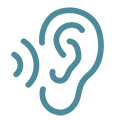 Listening icon 